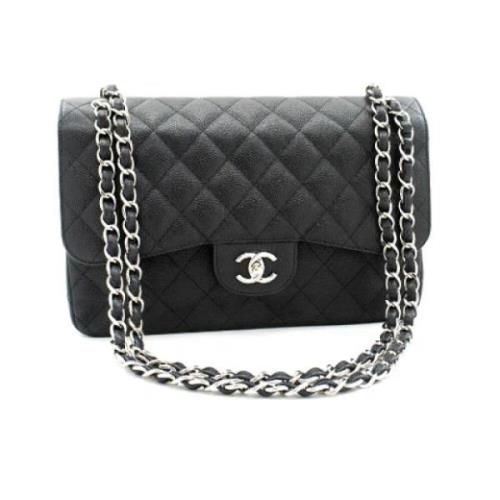 Chanel Vintage Pre-owned Läder chanel-vskor Black, Dam