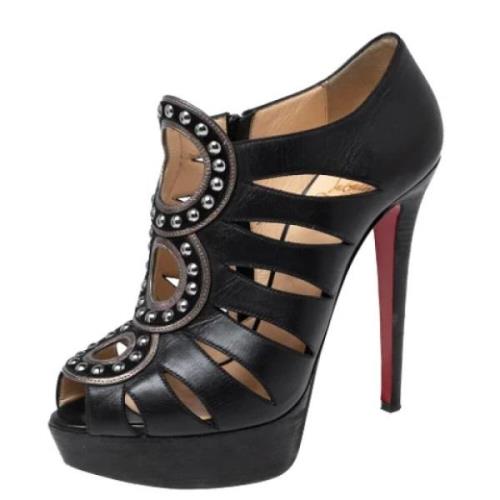 Christian Louboutin Pre-owned Pre-owned Sandaler Black, Dam