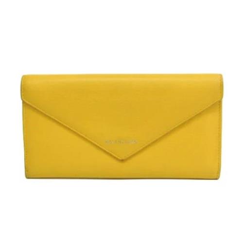 Balenciaga Vintage Gul Läder Balenciaga Plånbok Yellow, Dam