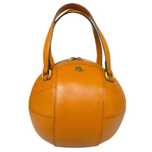 Gucci Vintage Pre-owned Läder handvskor Orange, Dam