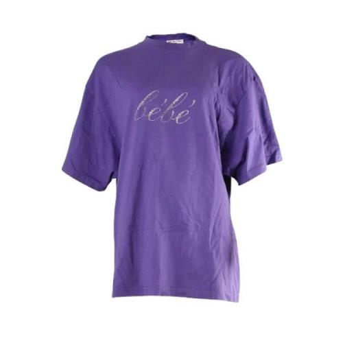 Balenciaga Vintage Begagnad topp Purple, Dam