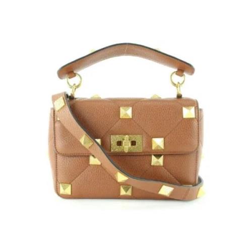 Valentino Vintage Pre-owned Tyg handvskor Brown, Dam