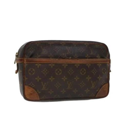 Louis Vuitton Vintage Pre-owned Canvas louis-vuitton-vskor Brown, Dam