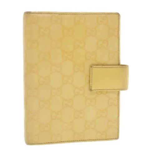 Gucci Vintage Pre-owned Läder plnbcker Yellow, Dam