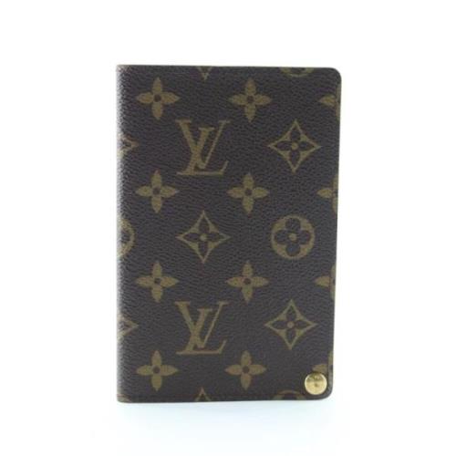 Louis Vuitton Vintage Vintage Brun Canvas Louis Vuitton Dagbok Brown, ...