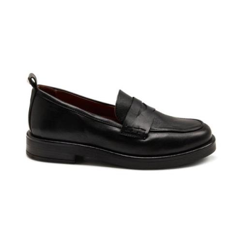 Pavement Läderloafers Black, Dam