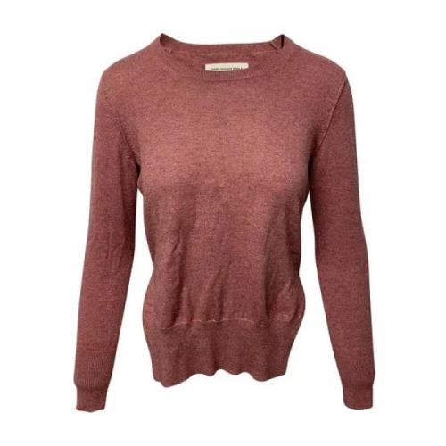 Isabel Marant Pre-owned Étoile Side Slit Jumper i Rosa Bomull Pink, Da...