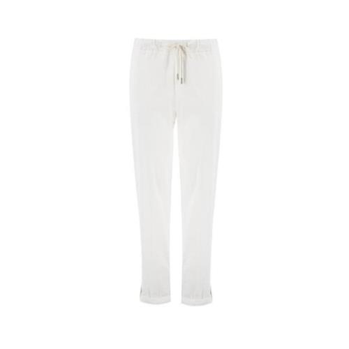 Panicale Straight Trousers White, Dam