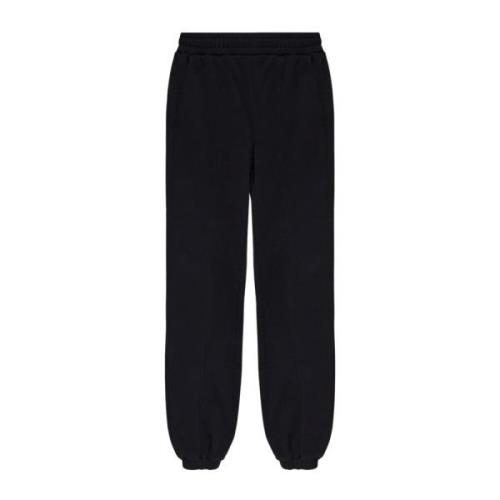 PS By Paul Smith Sweatpants med logotyp Black, Dam