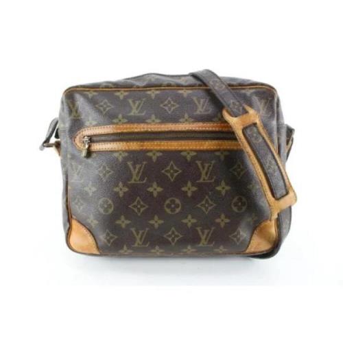 Louis Vuitton Vintage Begagnad Axelväska Brown, Dam