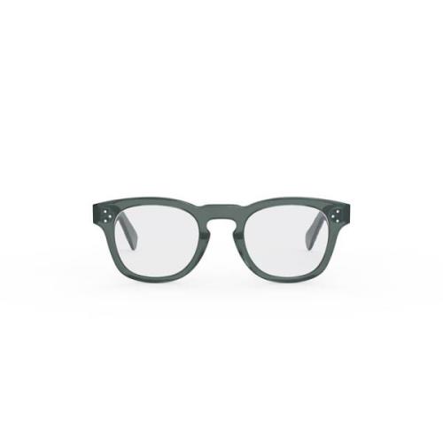 Celine Transparent fyrkantig båge CL50118i Gray, Unisex