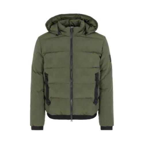 Emporio Armani EA7 Grön adderad Jacka med Hua Green, Herr