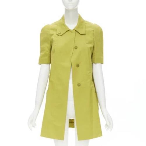 Marni Pre-owned Pre-owned Bomull ytterklder Yellow, Dam