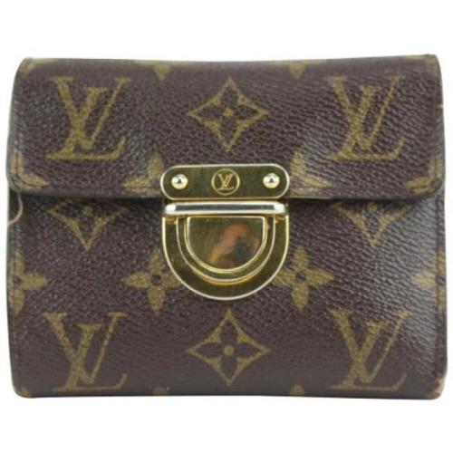 Louis Vuitton Vintage Förägda canvasplånböcker, Vintage stil Brown, Da...