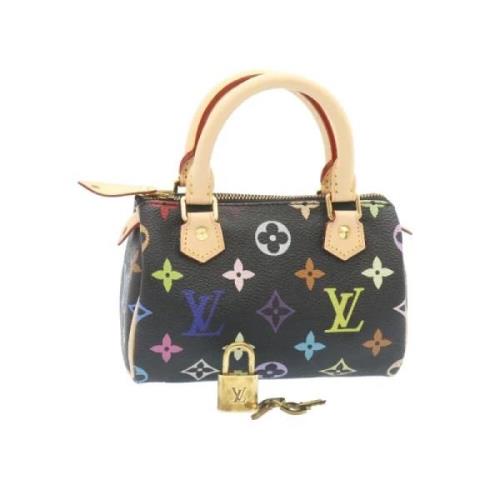 Louis Vuitton Vintage Pre-owned Canvas handvskor Black, Dam