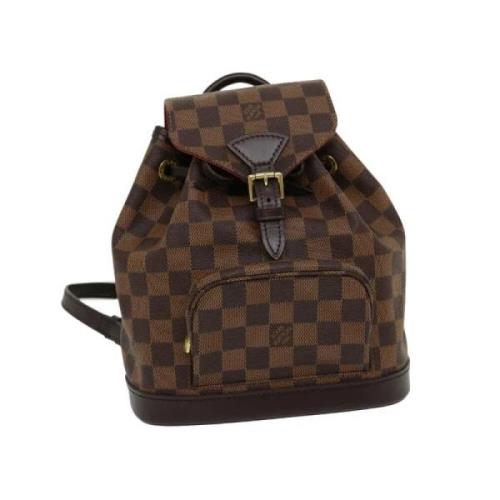 Louis Vuitton Vintage Förägande Brunt Canvas Louis Vuitton Montsouris ...