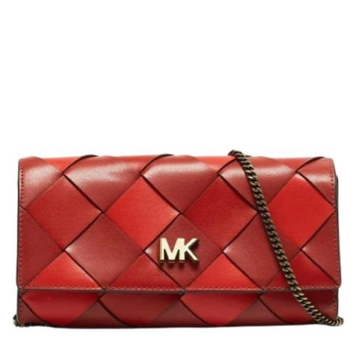 Michael Kors Pre-owned Pre-owned Läder axelremsvskor Red, Dam