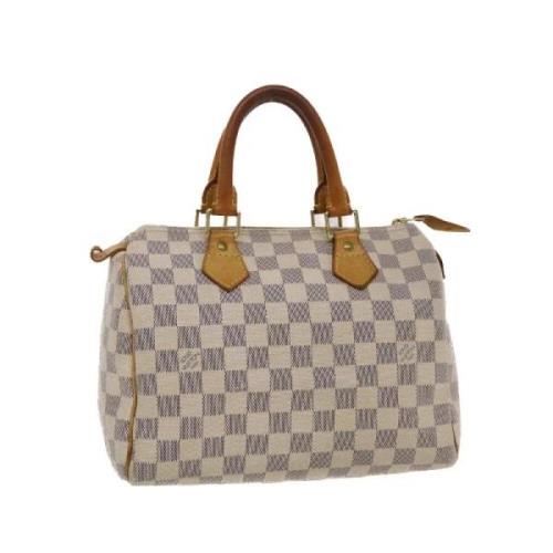 Louis Vuitton Vintage Pre-owned Canvas handvskor Beige, Dam