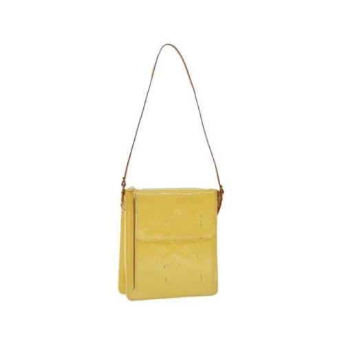 Louis Vuitton Vintage Pre-owned Läder louis-vuitton-vskor Yellow, Dam