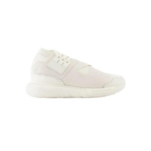 Y-3 Off White Läder Sneakers White, Dam