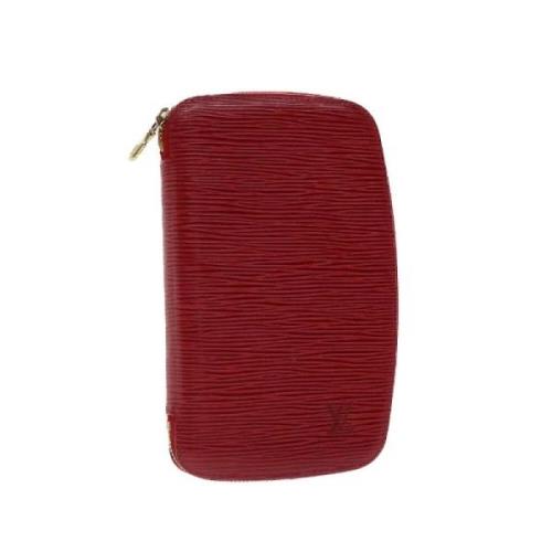 Louis Vuitton Vintage Pre-owned Läder plnbcker Red, Dam