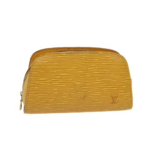 Louis Vuitton Vintage Pre-owned Läder louis-vuitton-vskor Yellow, Dam