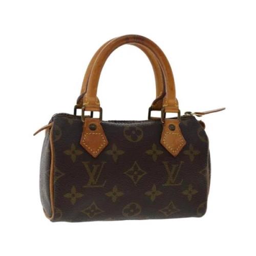 Louis Vuitton Vintage Pre-owned Canvas handvskor Brown, Dam