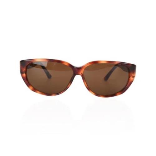 Gucci Vintage Begagnade Plast Solglasögon Brown, Unisex