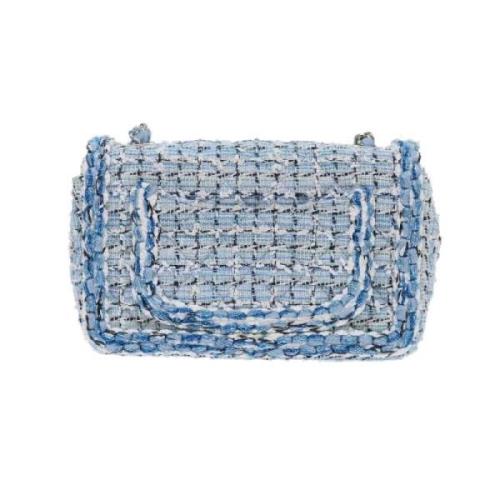 Chanel Vintage Pre-owned Canvas chanel-vskor Blue, Dam