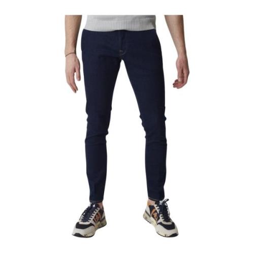 Dondup Modern Skinny Jeans Blue, Herr