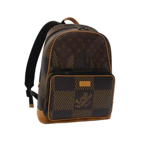 Louis Vuitton Vintage Pre-owned Canvas ryggsckar Brown, Dam