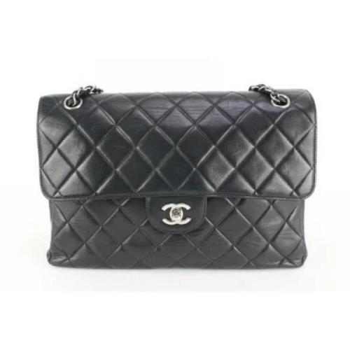 Chanel Vintage Begagnad Axelväska Blue, Dam