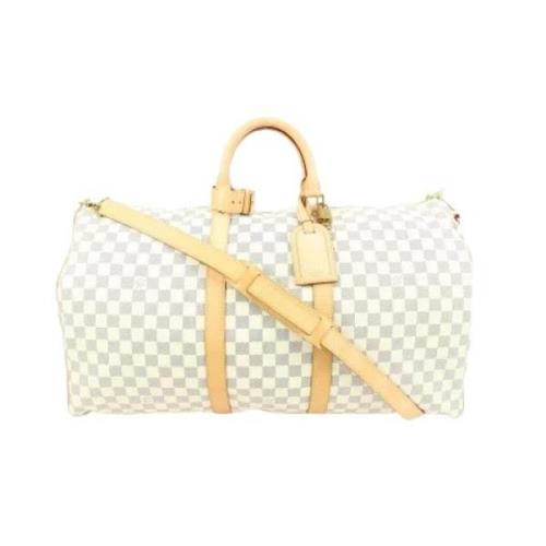 Louis Vuitton Vintage Pre-owned weekendväska Beige, Dam