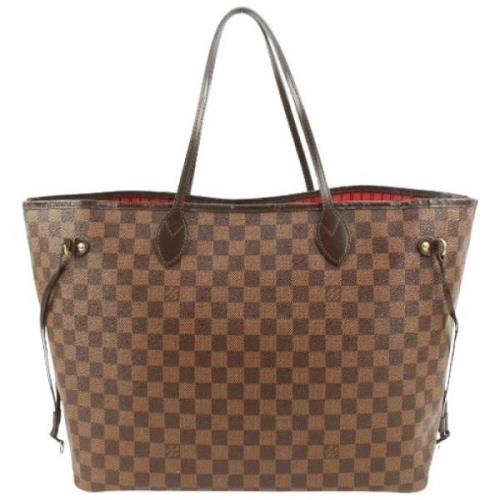 Louis Vuitton Vintage Fl0158 Canvas Väskor Brown, Dam