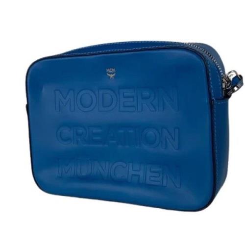 MCM Pre-owned Pre-owned dukpåsar Blue, Dam