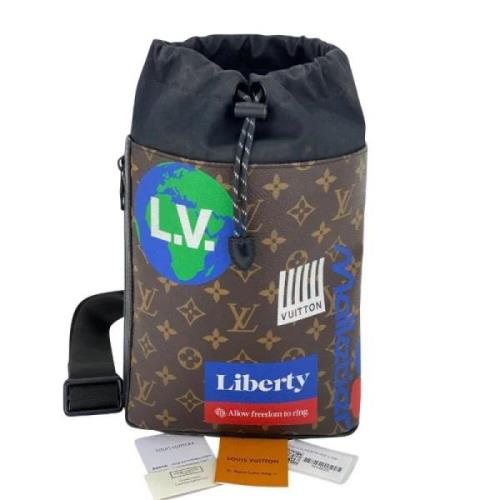 Louis Vuitton Vintage Ryggsäck som är begagnad Black, Unisex