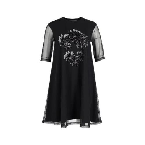 Alexander McQueen Pre-owned Pre-owned Polyester klnningar Black, Dam