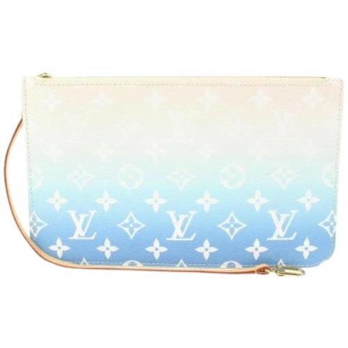 Louis Vuitton Vintage Begagnad koppling Blue, Dam