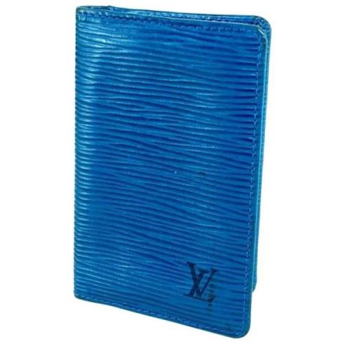 Louis Vuitton Vintage Begagnade plånböcker Blue, Dam