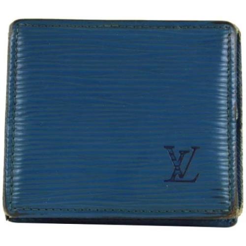 Louis Vuitton Vintage Begagnade plånböcker Blue, Herr