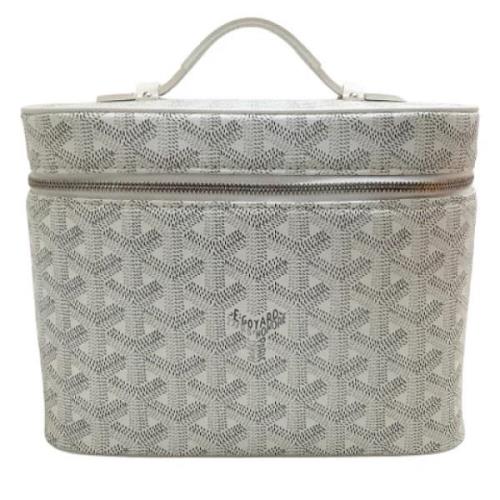 Goyard Vintage Pre-owned Läder handvskor White, Dam