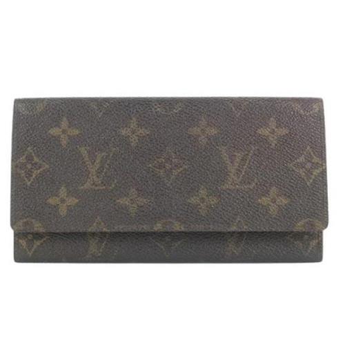 Louis Vuitton Vintage Canvas Plånböcker, Begagnade, Tillverkade i Span...