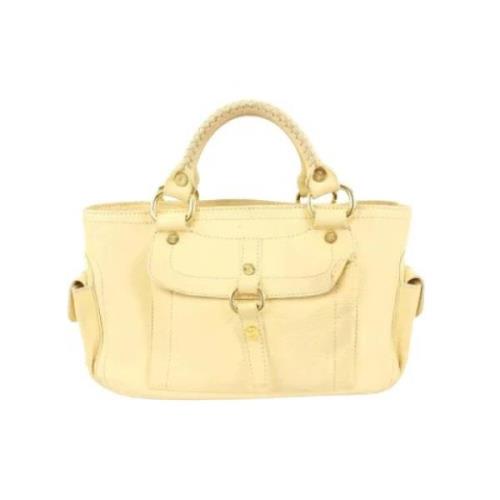 Celine Vintage Pre-owned Läder celine-vskor Beige, Dam