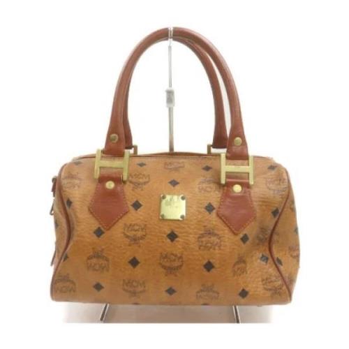 MCM Pre-owned Pre-owned duk handvskor Brown, Dam