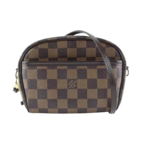 Louis Vuitton Vintage Vintage Läder Väskor Vi0094 Frankrike Brown, Dam