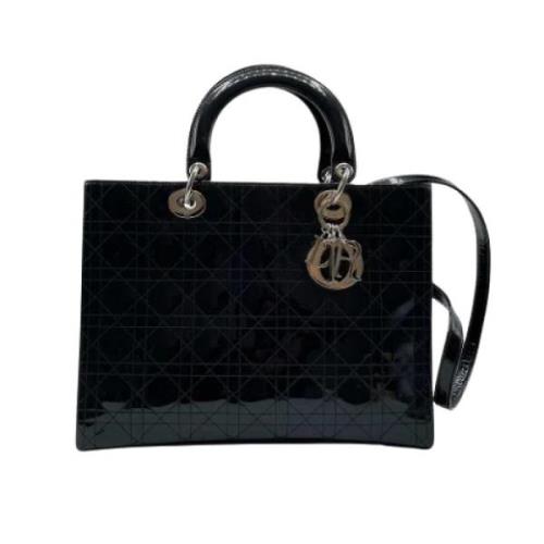 Dior Vintage Pre-owned Läder dior-vskor Black, Dam