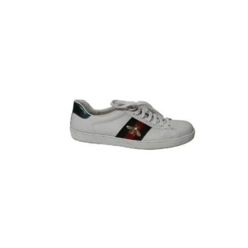 Gucci Vintage Pre-owned Läder sneakers White, Dam