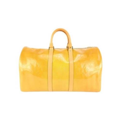 Louis Vuitton Vintage Pre-owned weekendväska Yellow, Dam