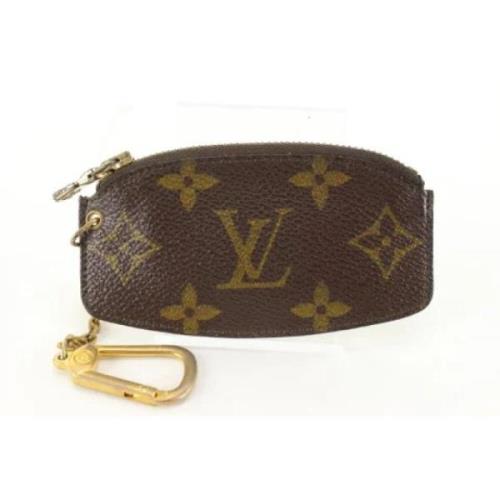 Louis Vuitton Vintage Förägda canvas LV-väskor Brown, Dam