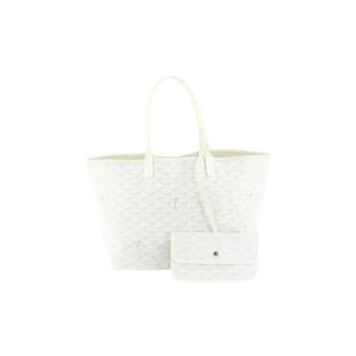 Goyard Vintage Vintage Shoppingväska White, Dam